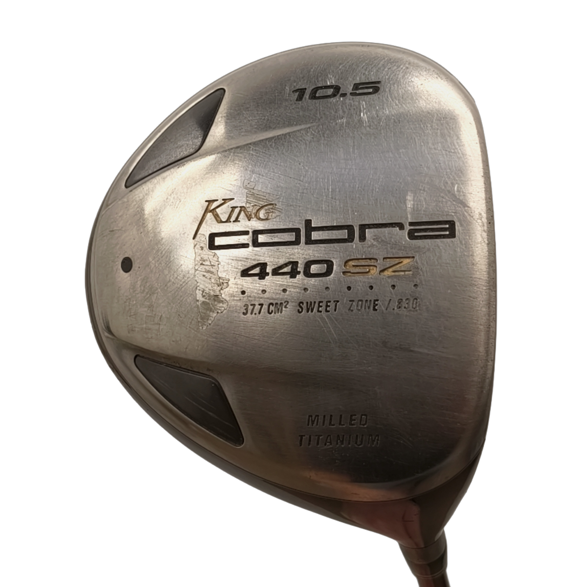 Cobra 440 SZ Driver / Flex Stiff / Loft 10.5 [model:birefnet-general] [bg:handrolled]