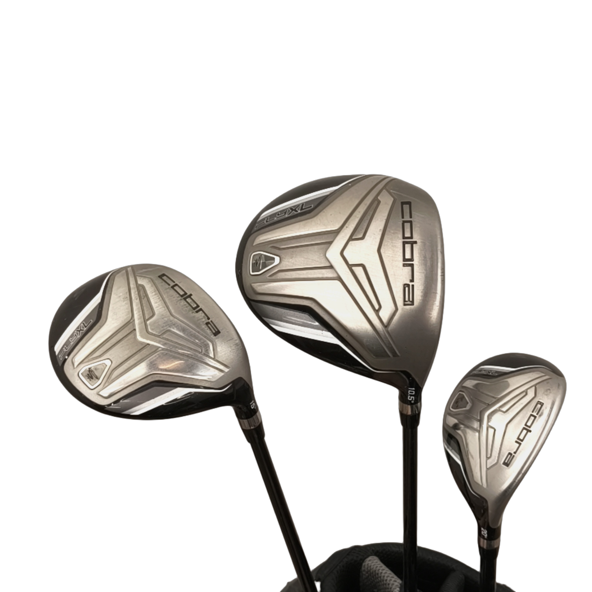 Cobra Fly XL Komplet Sæt Med Bag / 6-PW+SW / Flex Regular / Grafit [model:birefnet-general] [bg:handrolled]