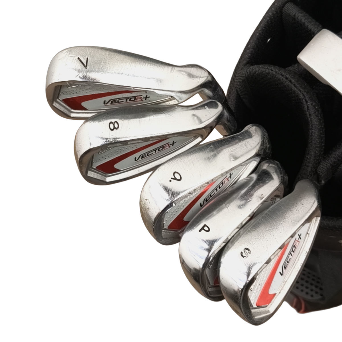 Longridge Vector + Complete Set with Bag / 7-PW+SW / Flex Regular / Graphite [model:birefnet-general] [bg:handrolled]