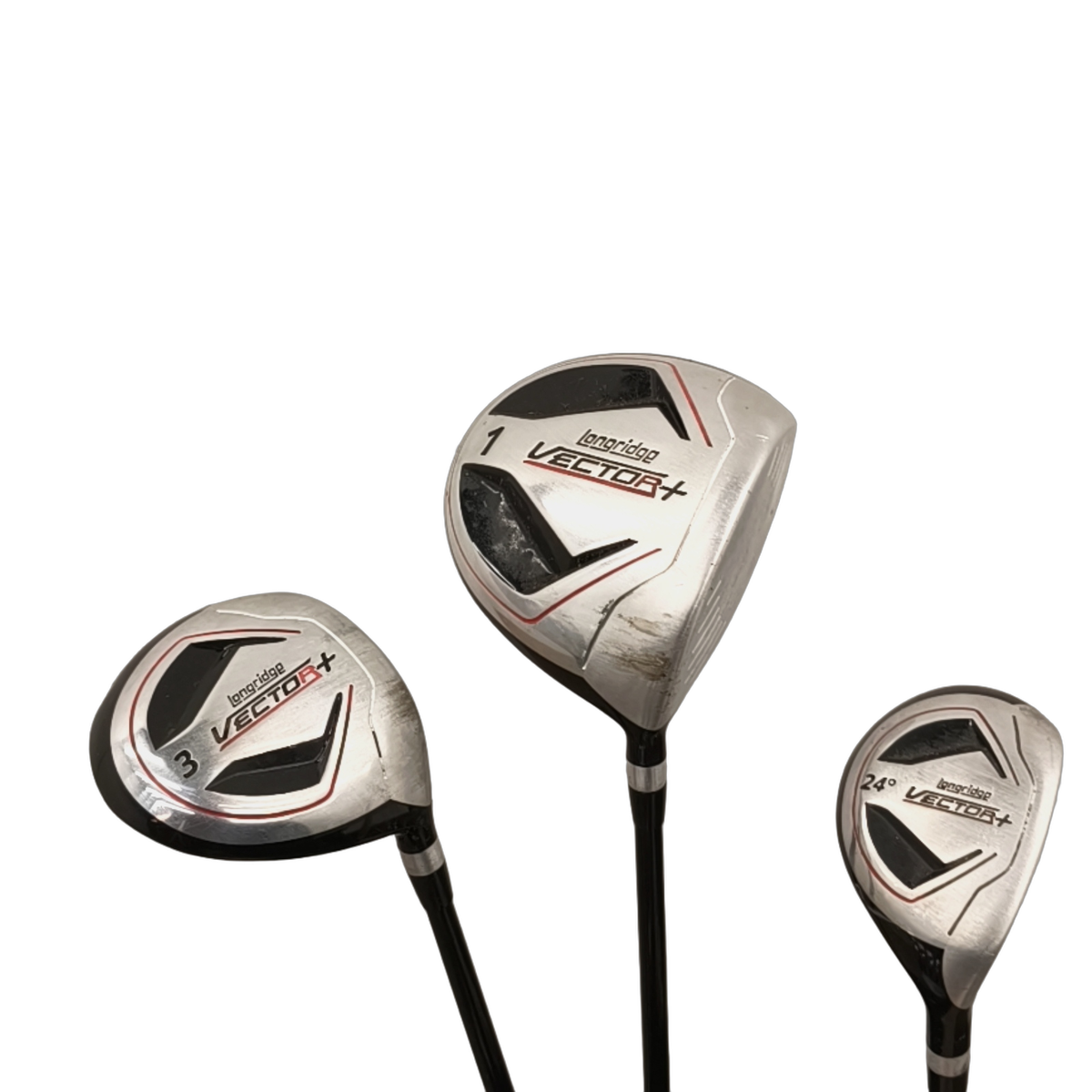 Longridge Vector + Complete Set with Bag / 7-PW+SW / Flex Regular / Graphite [model:birefnet-general] [bg:handrolled]