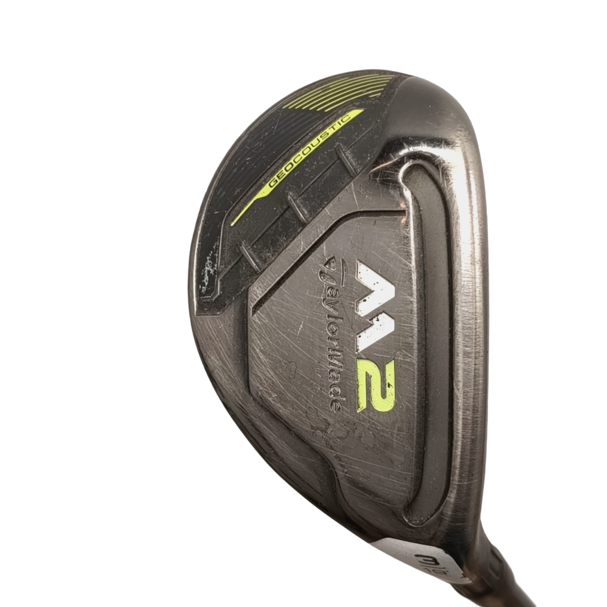 TaylorMade M2 2017 Hybrid / Flex Regular / #3/19 [model:birefnet-general] [bg:handrolled]