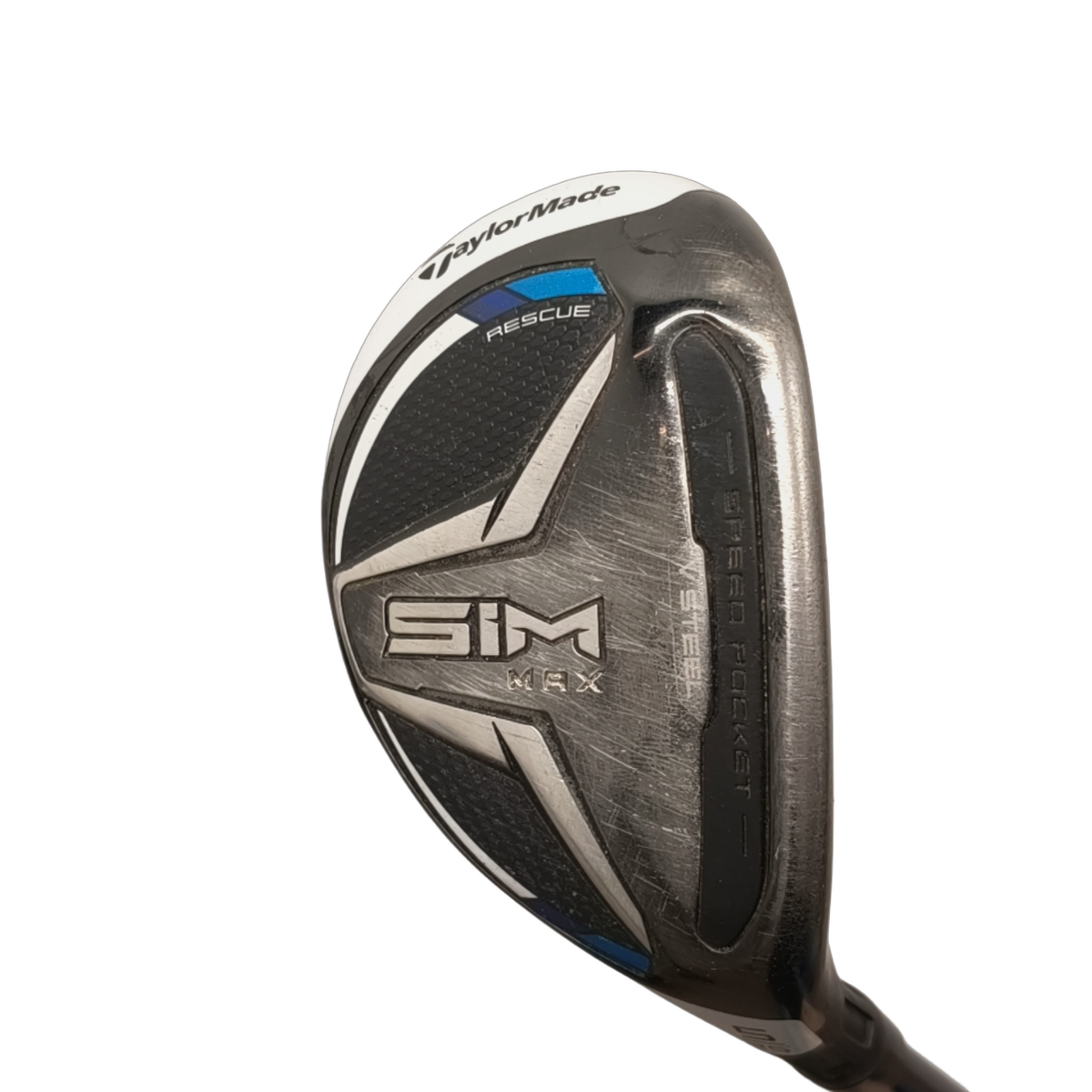 TaylorMade SIM Max Hybrid / Flex Regular / #5/25 [model:birefnet-general] [bg:handrolled]