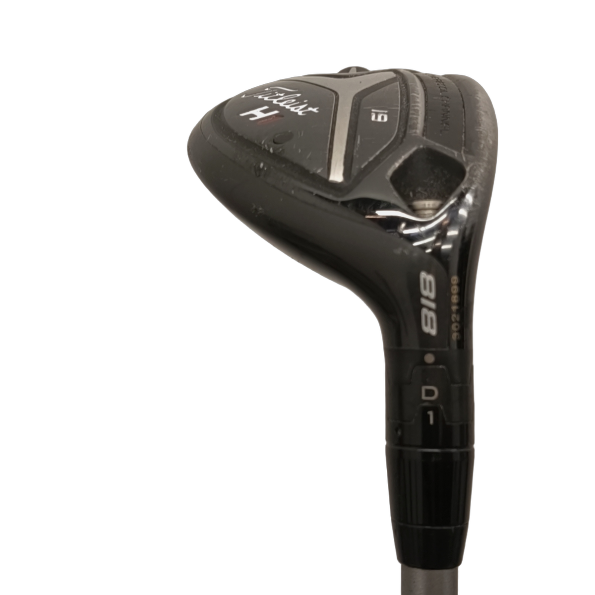 Titleist 818 H1 Hybrid / Flex Stiff / #3/19 [model:birefnet-general] [bg:handrolled]