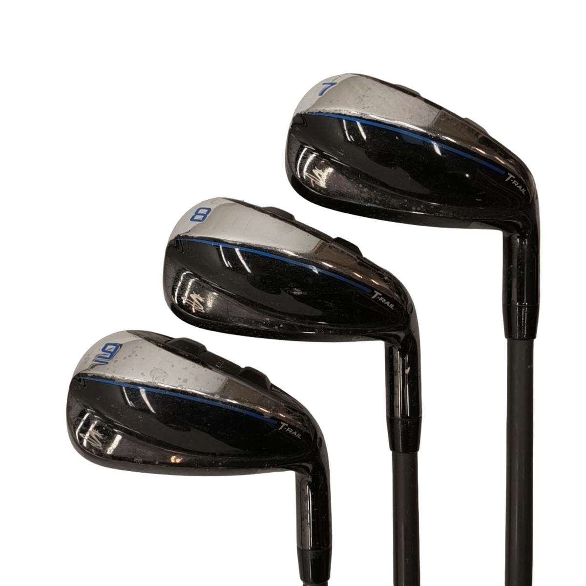 Cobra T-rail Jernsæt / 6-PW / Flex A-flex / Grafit [model:birefnet-general] [bg:handrolled]