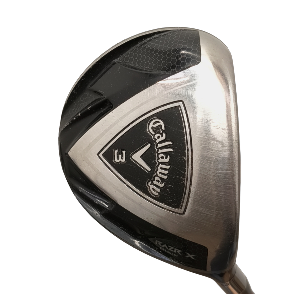 Callaway Razr Black X Fairway Wood / Flex Stiff / #3/15 [model:birefnet-general] [bg:handrolled]