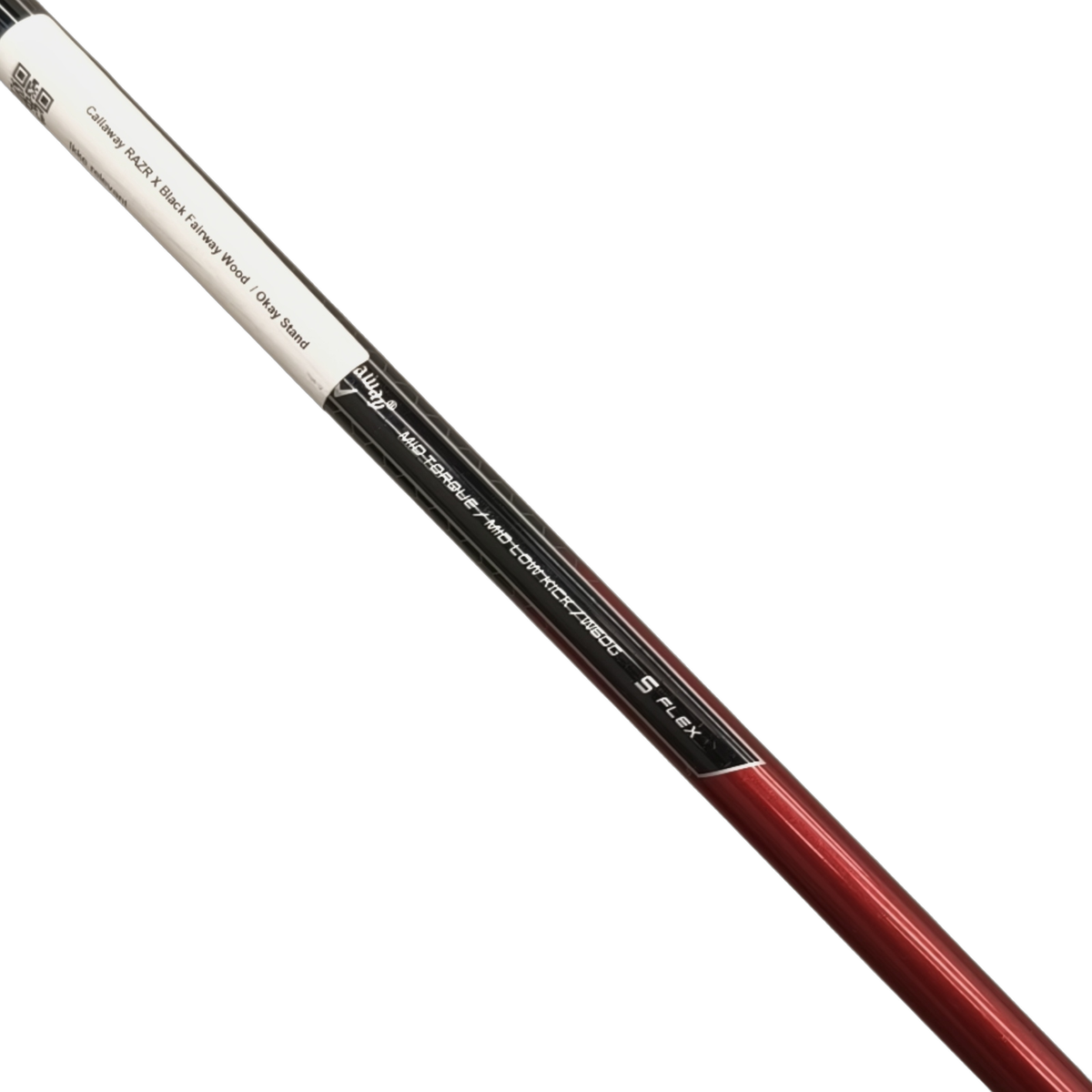 Callaway Razr Black X Fairway Wood / Flex Stiff / #3/15 [model:birefnet-general] [bg:handrolled]