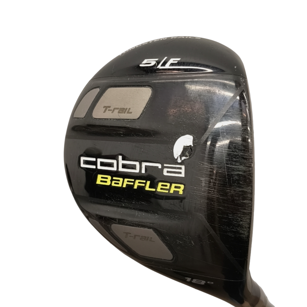 Cobra Baffler T-rail Fairway Wood / Flex Stiff / #5/18 [model:birefnet-general] [bg:handrolled]