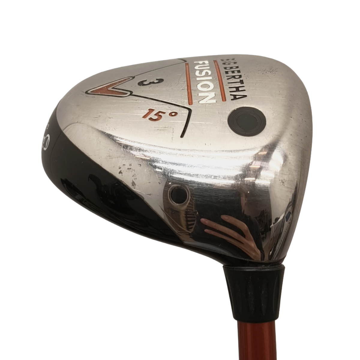 Callaway Big Bertha Fusion Fairway Wood / Flex Regular / #3/15 [model:birefnet-general] [bg:handrolled]