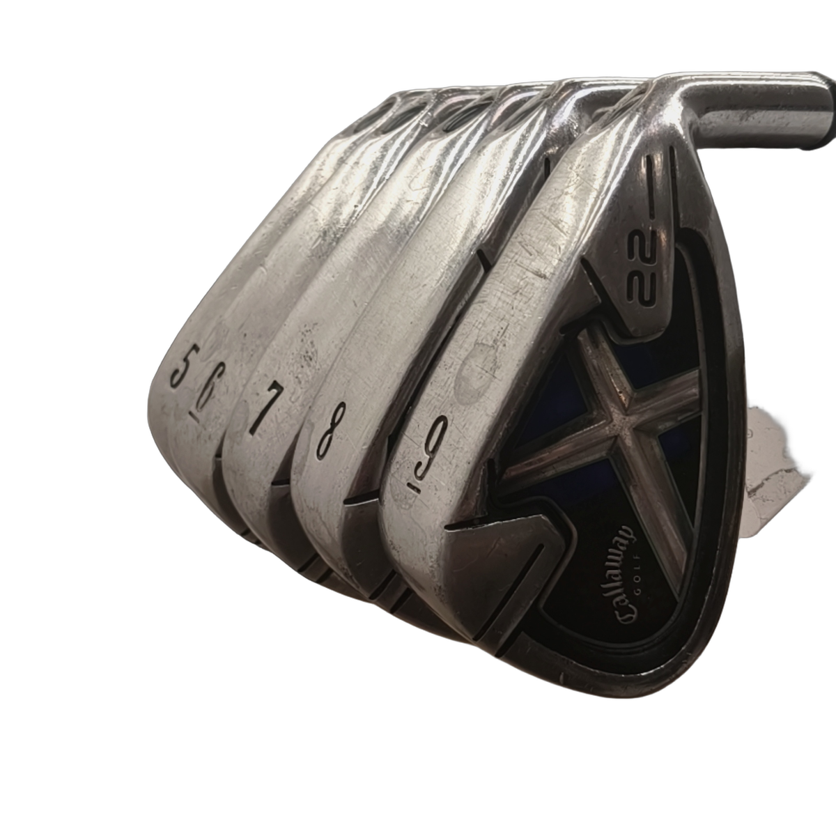 Callaway X22 Jernsæt / 5-9i / Flex Regular / Grafit [model:birefnet-general] [bg:handrolled]