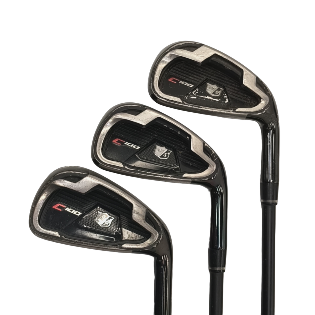 Wilson Staff C100 Jernsæt / 4-9i / Flex Regular / Grafit [model:birefnet-general] [bg:handrolled]