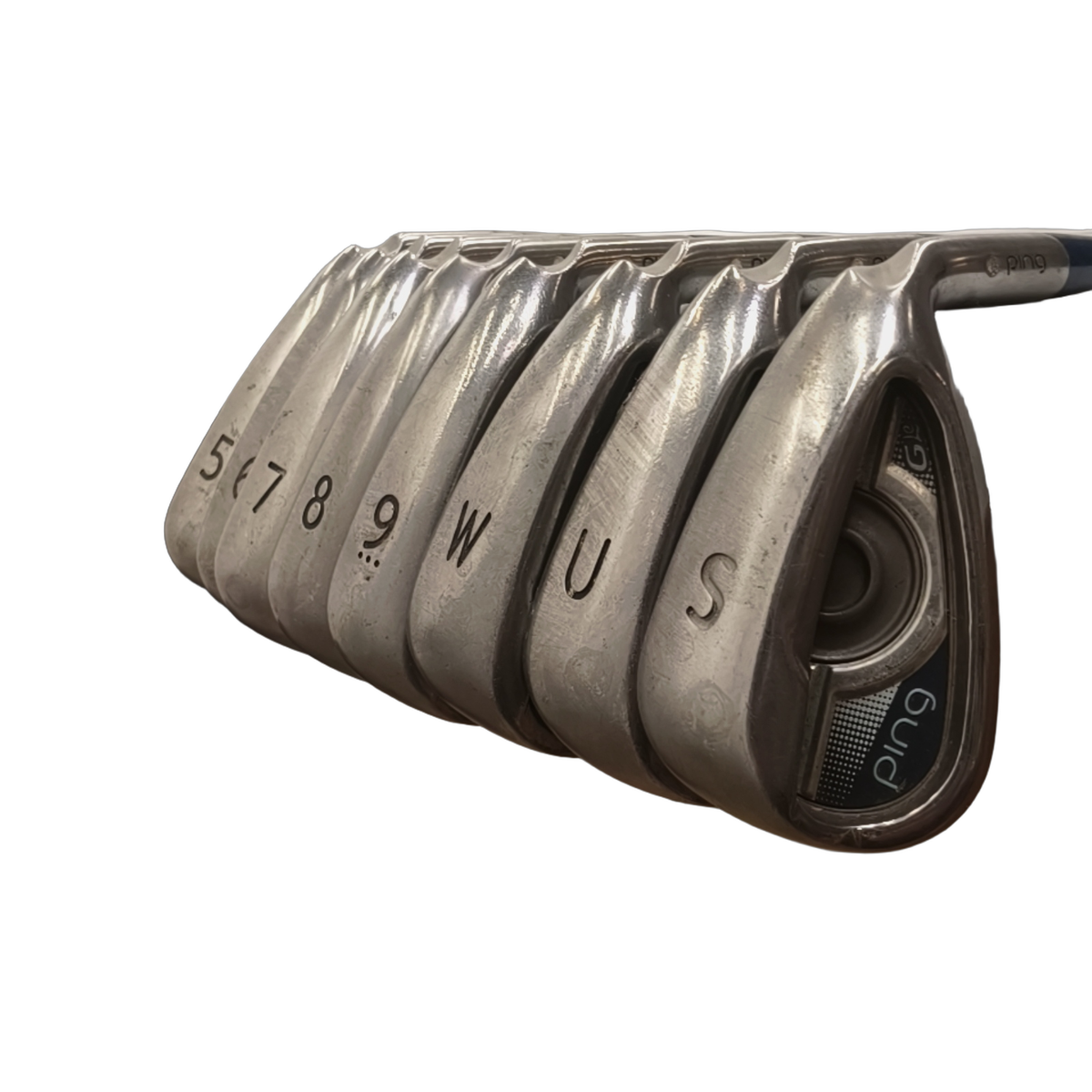 PING G Le Jernsæt / 5-PW+GW+SW / Flex Ladies / Grafit [model:birefnet-general] [bg:handrolled]