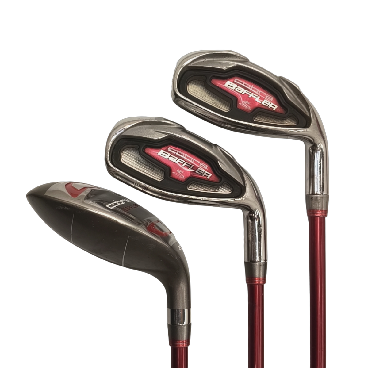 Cobra Baffler Jernsæt / 5h+6i-PW+SW / Flex A-flex / Grafit [model:birefnet-general] [bg:handrolled]