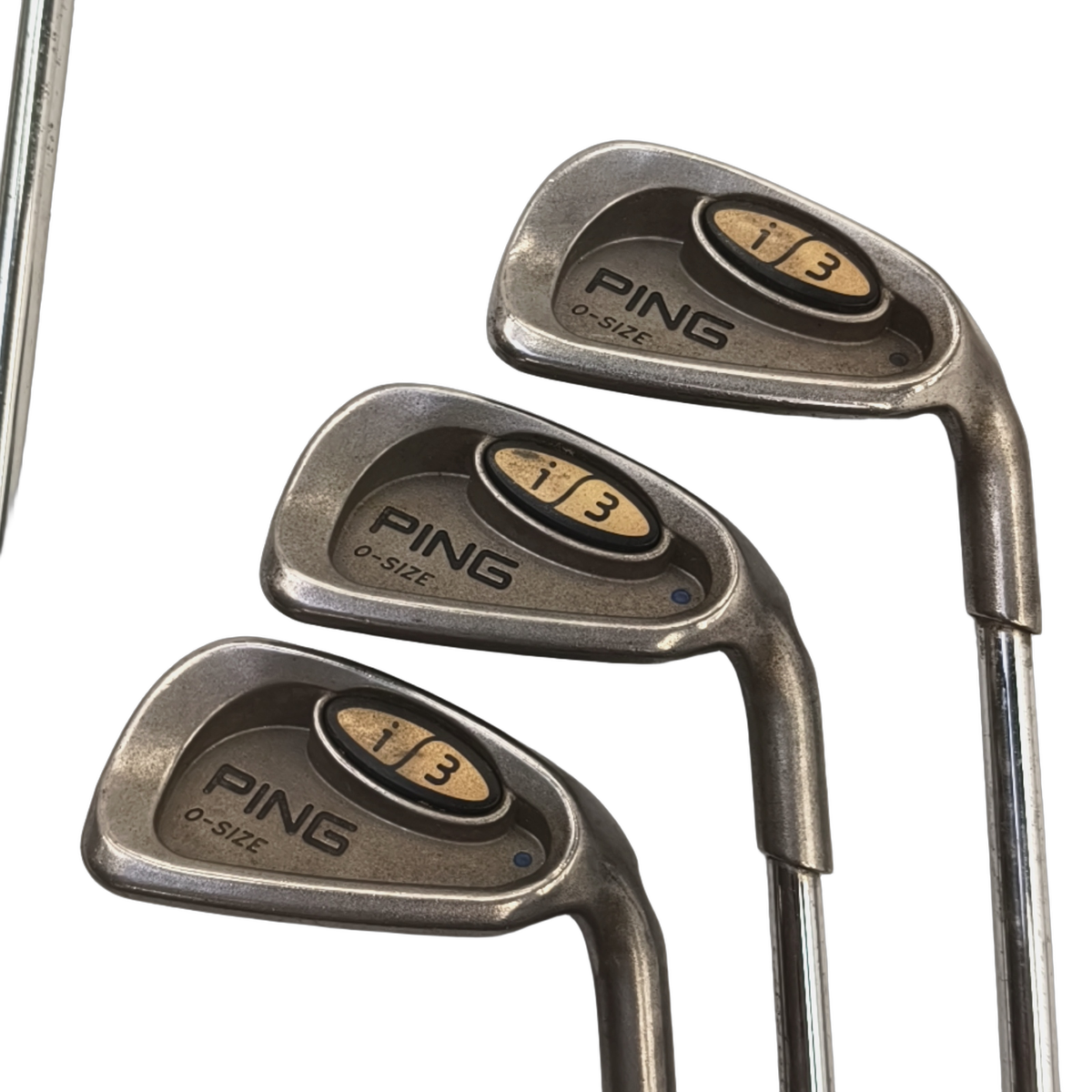 PING i3 OS Jernsæt / 4-PW / Flex Regular / Stål [model:birefnet-general] [bg:handrolled]