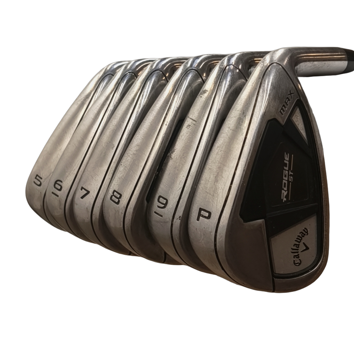 Callaway Rogue ST Max Jernsæt / 5-PW / Flex Stiff / Stål [model:birefnet-general] [bg:handrolled]