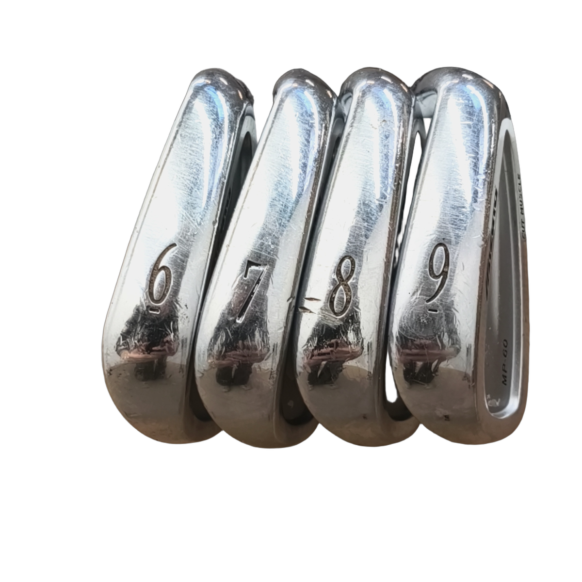 Mizuno MP-60 Jernsæt / 6-9i / Flex Regular / Stål [model:birefnet-general] [bg:handrolled]
