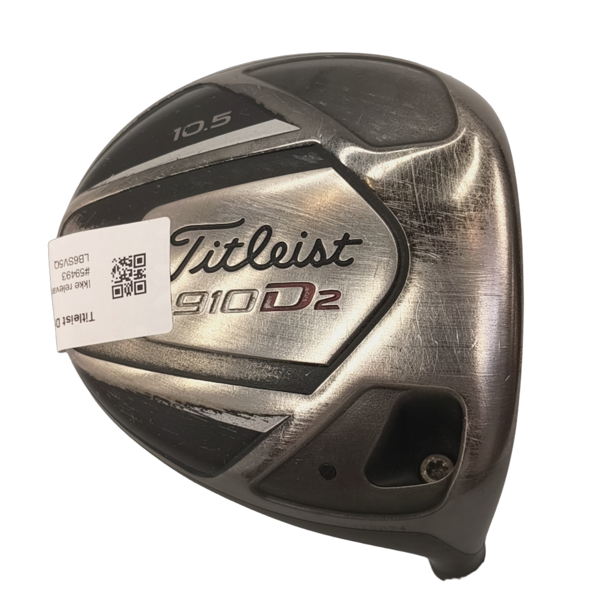 Titleist 910D2 Driver Hoved / Loft 10.5 [model:birefnet-general] [bg:handrolled]
