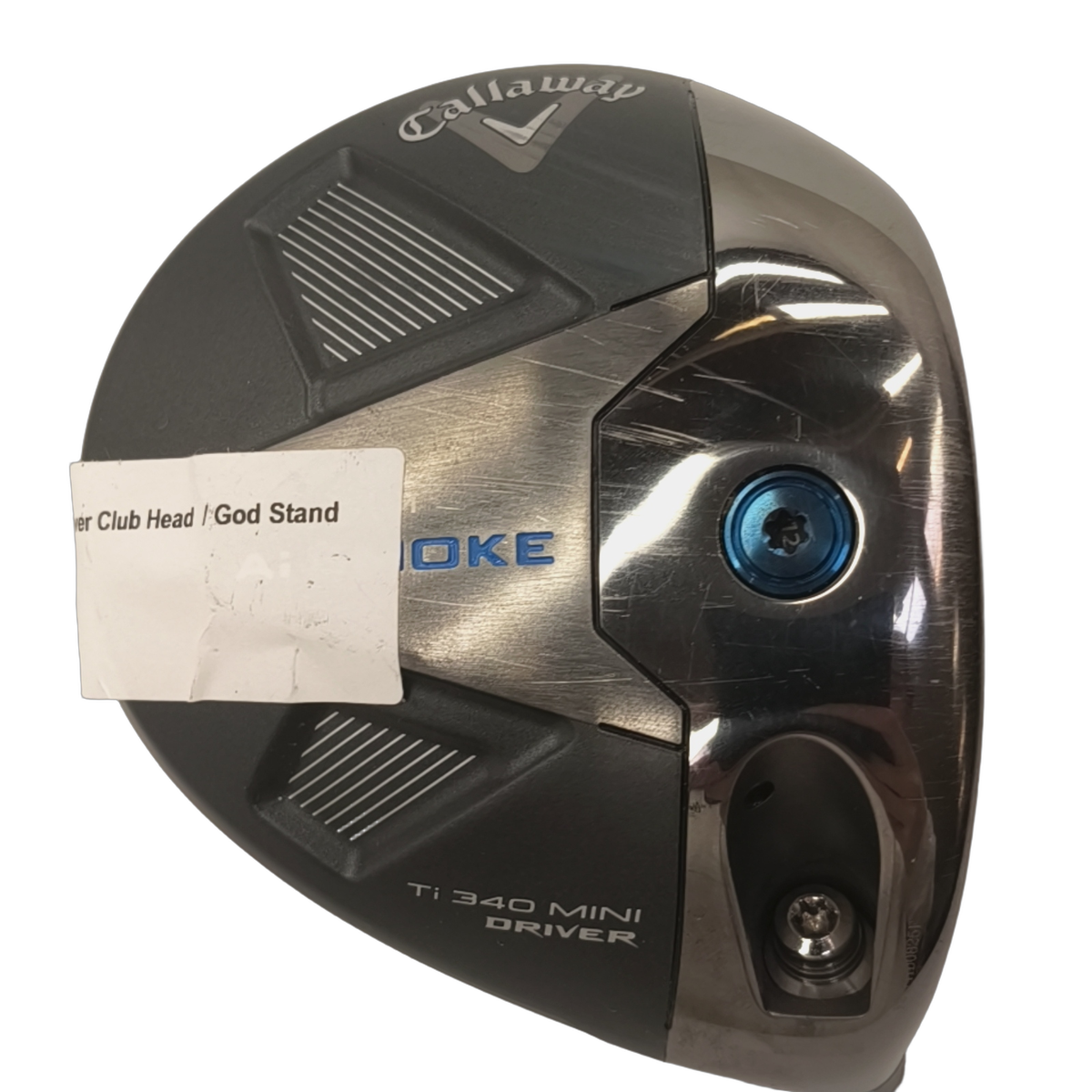 Callaway Paradym AI Smoke Ti 340 Mini Driver Hoved / Loft 13.5 [model:birefnet-general] [bg:handrolled]