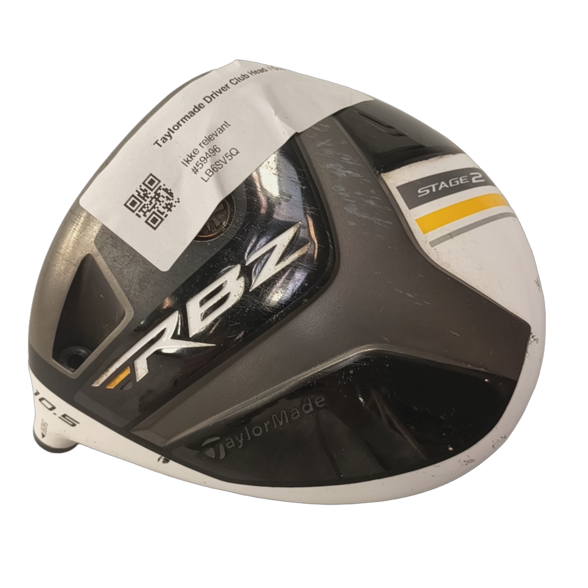 Venstre TaylorMade RBZ Stage 2 Driver Hoved / Loft 10.5 [model:birefnet-general] [bg:handrolled]