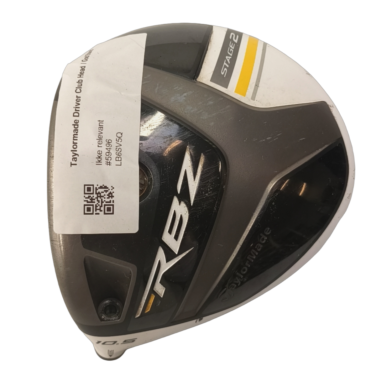 Venstre TaylorMade RBZ Stage 2 Driver Hoved / Loft 10.5 [model:birefnet-general] [bg:handrolled]