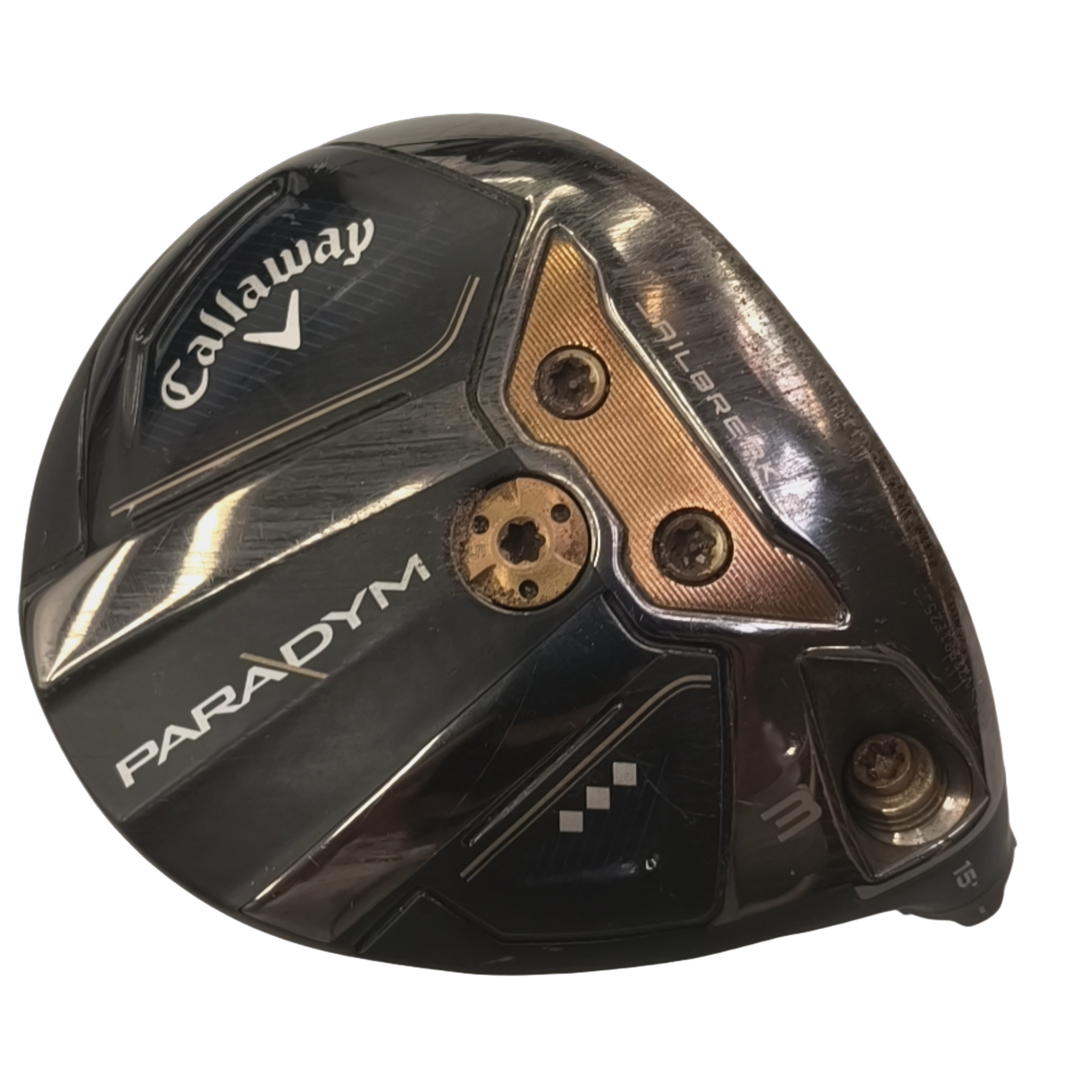 Callaway Paradym Triple Diamond #3 Fairway Hoved / Loft 15 [model:birefnet-general] [bg:handrolled]