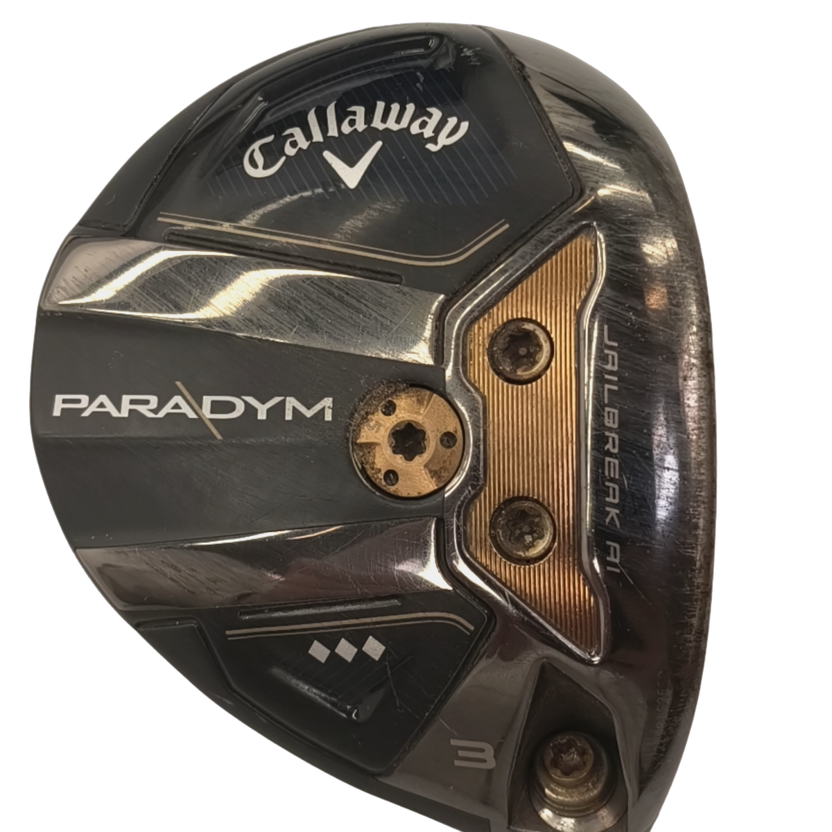 Callaway Paradym Triple Diamond #3 Fairway Hoved / Loft 15 [model:birefnet-general] [bg:handrolled]