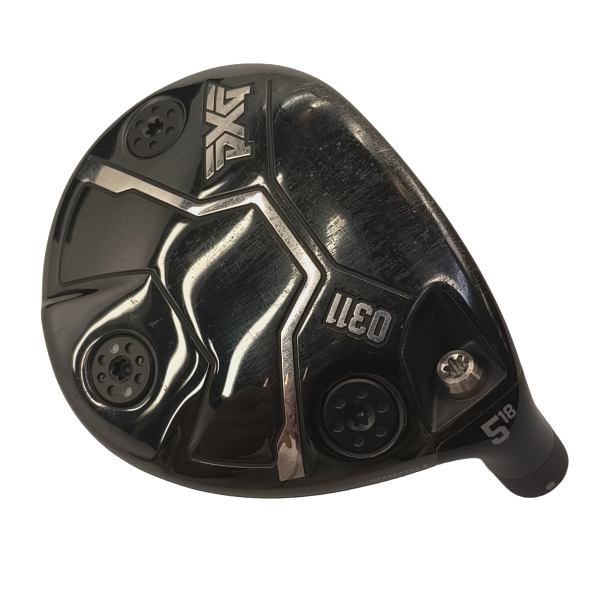 PXG 0311 Black Ops #5 Fairway Hoved / Loft 18 [model:birefnet-general] [bg:handrolled]