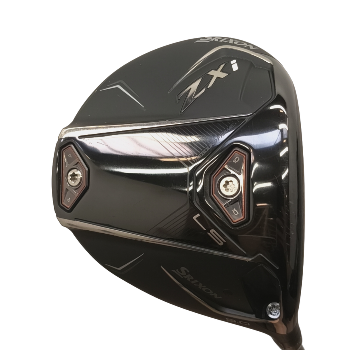 Srixon ZXI LS Driver / Flex X-Stiff / Loft 9 [model:birefnet-general] [bg:handrolled]