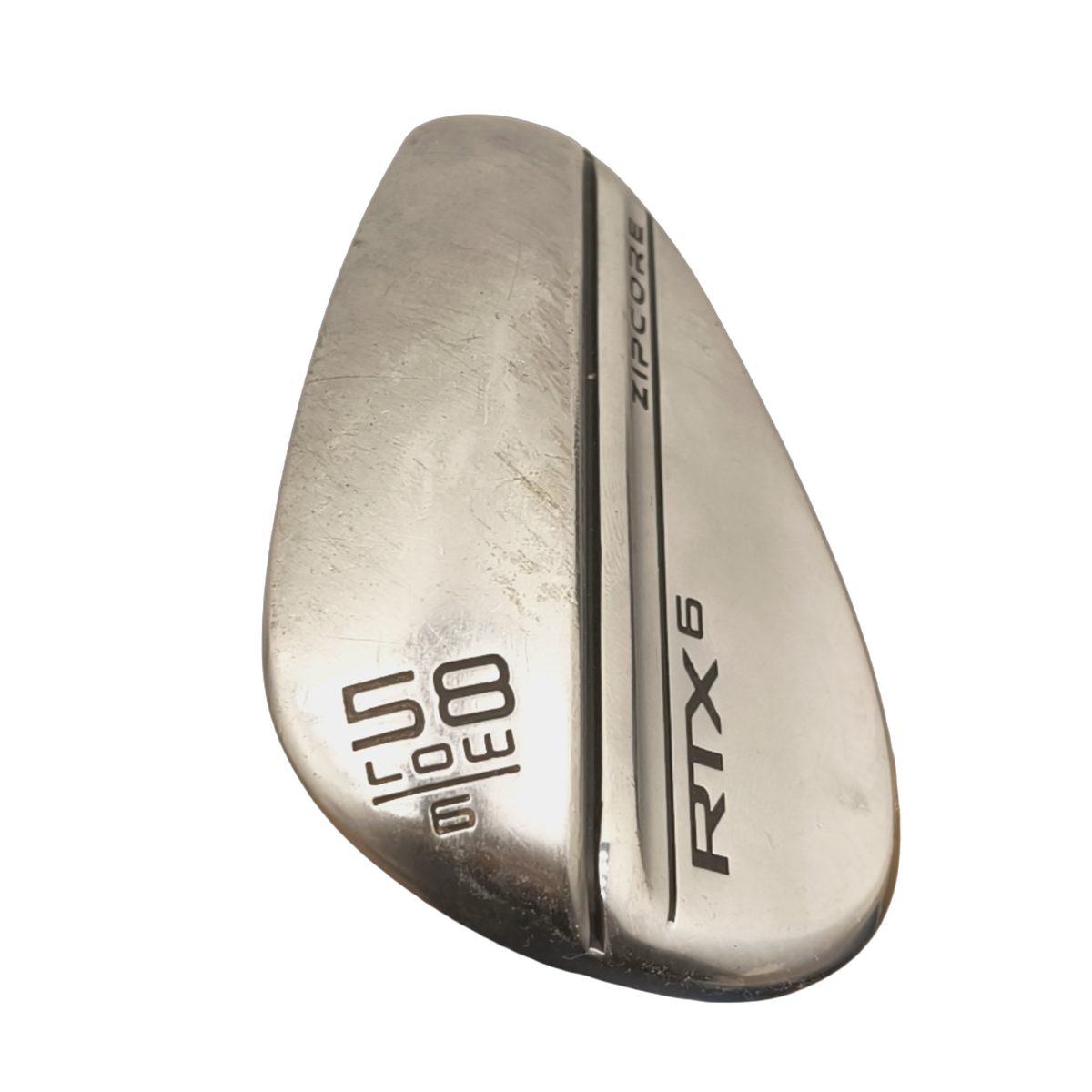 Cleveland RTX 6 Zipcore Wedge / Flex Wedge / 58/06 [model:birefnet-general] [bg:handrolled]