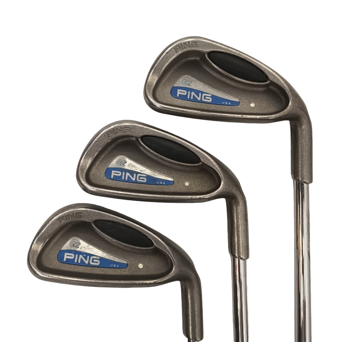 PING G2 Jernsæt / 2-PW+GW+SW+LW / Flex Stiff / Stål [model:birefnet-general] [bg:handrolled]