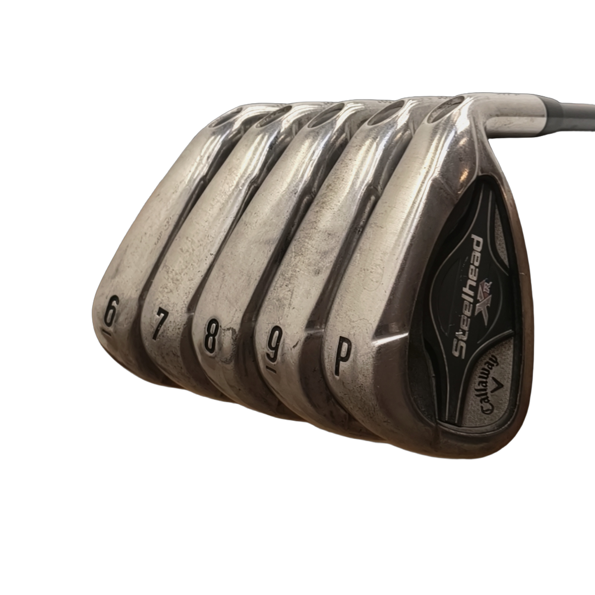 Callaway Steelhead XR Jernsæt / 6-PW / Flex A-flex / Grafit [model:birefnet-general] [bg:handrolled]