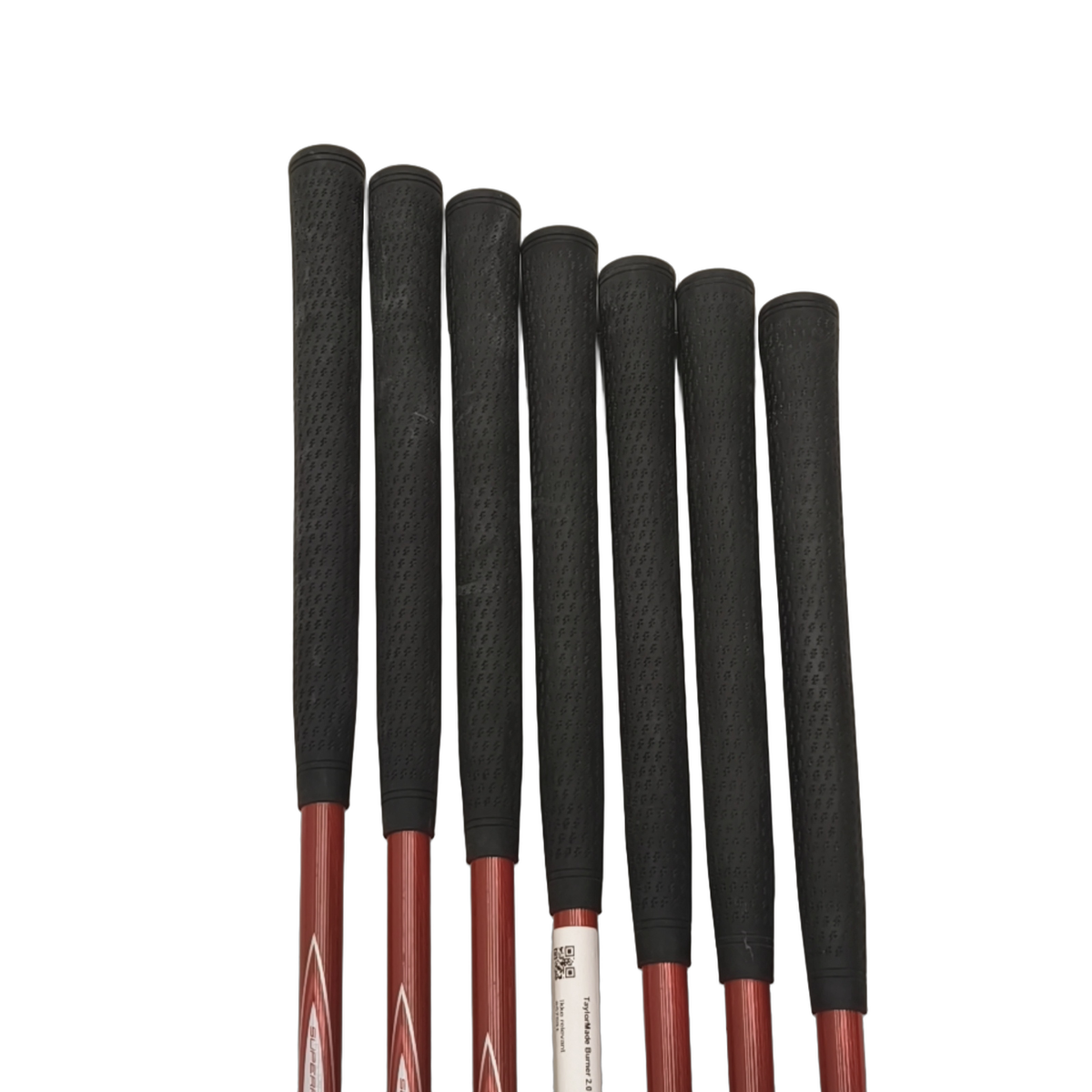 Venstre TaylorMade Burner 2.0 Jernsæt / 4-PW / Flex Regular / Grafit [model:birefnet-general] [bg:handrolled]