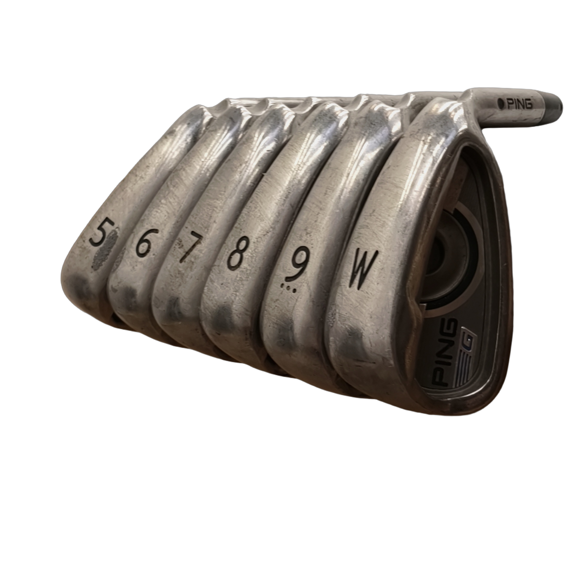PING G Jernsæt / 5-PW / Flex Stiff / Stål [model:birefnet-general] [bg:handrolled]
