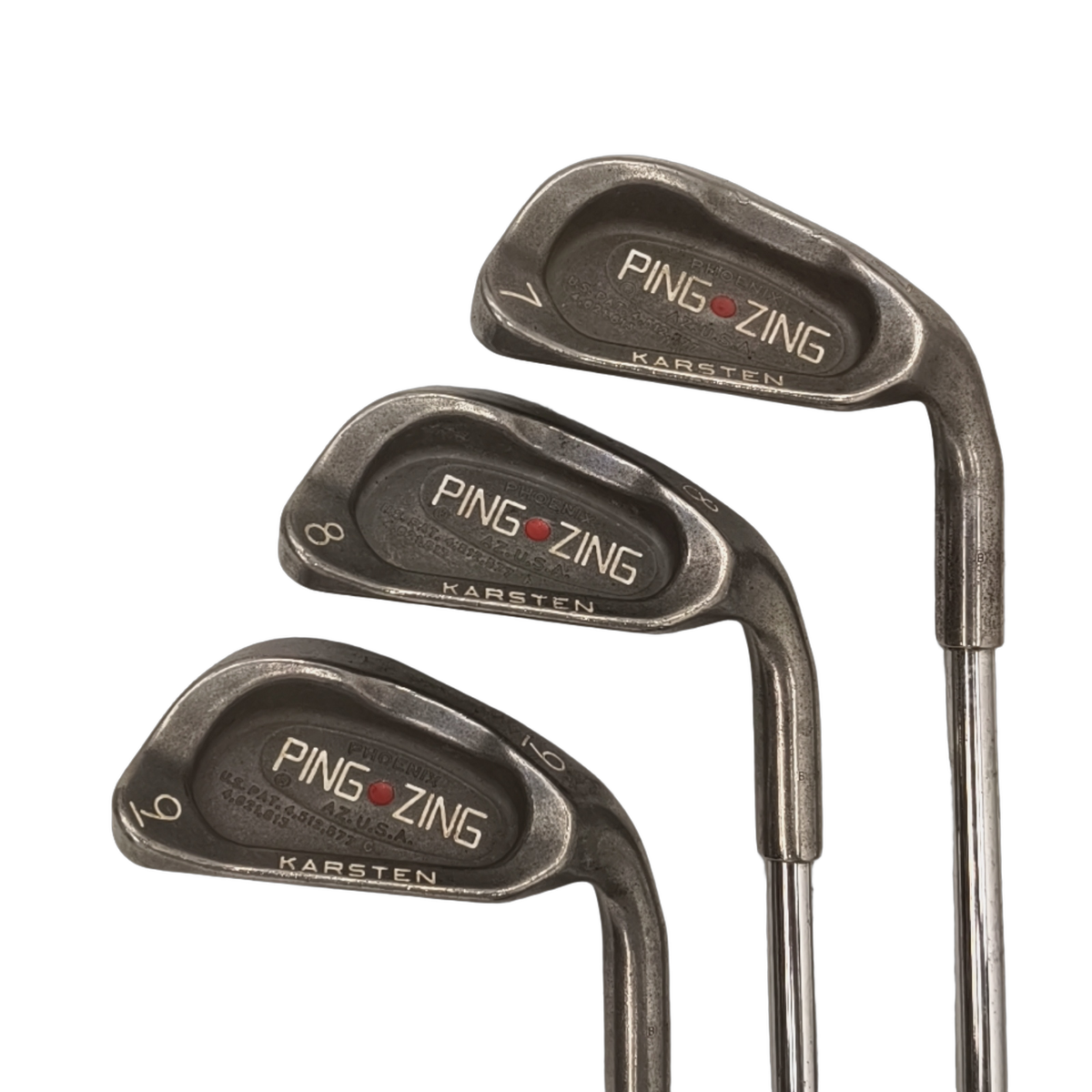 PING Karsten Zing Jernsæt / 3i+5-9i / Flex Regular / Stål [model:birefnet-general] [bg:handrolled]