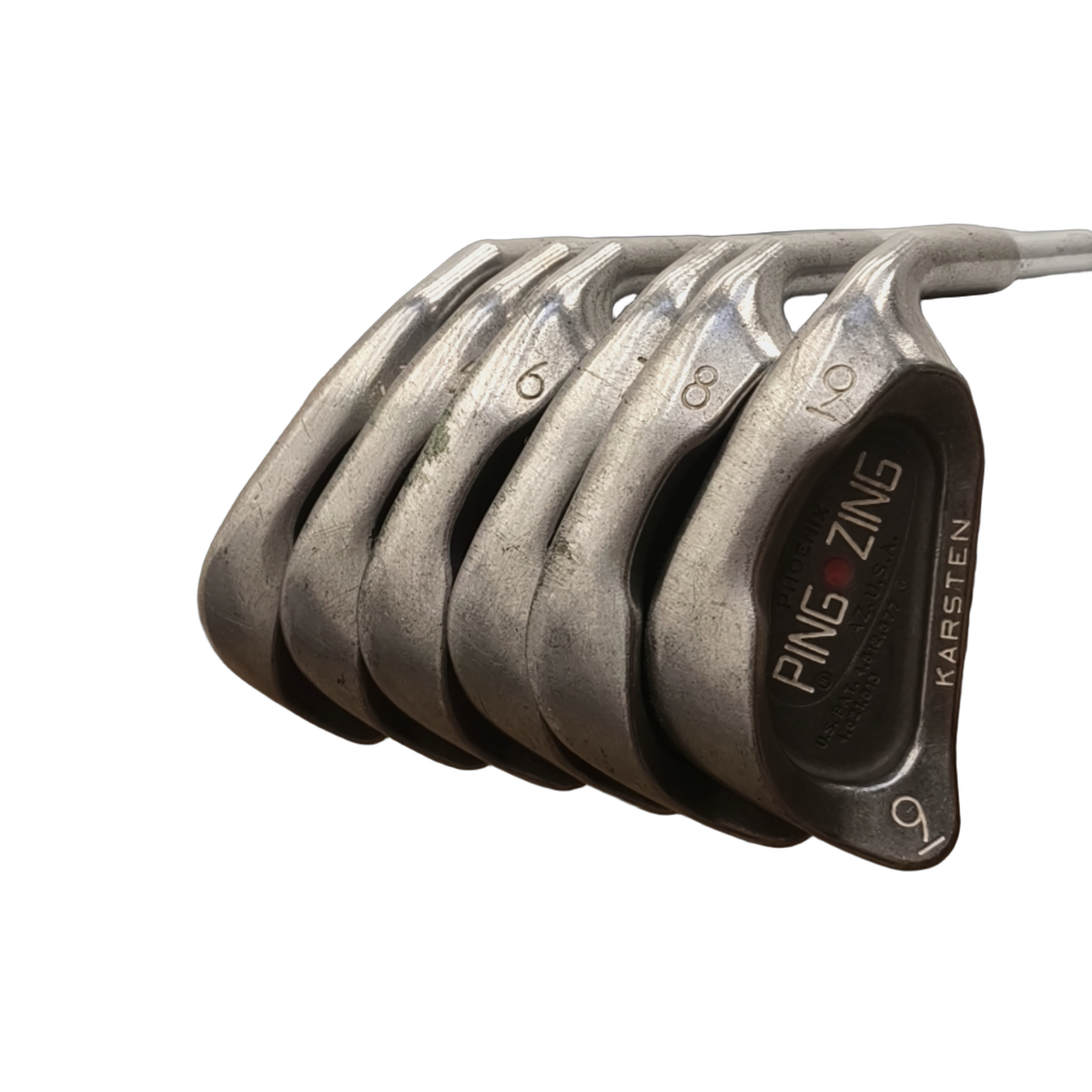 PING Karsten Zing Jernsæt / 3i+5-9i / Flex Regular / Stål [model:birefnet-general] [bg:handrolled]