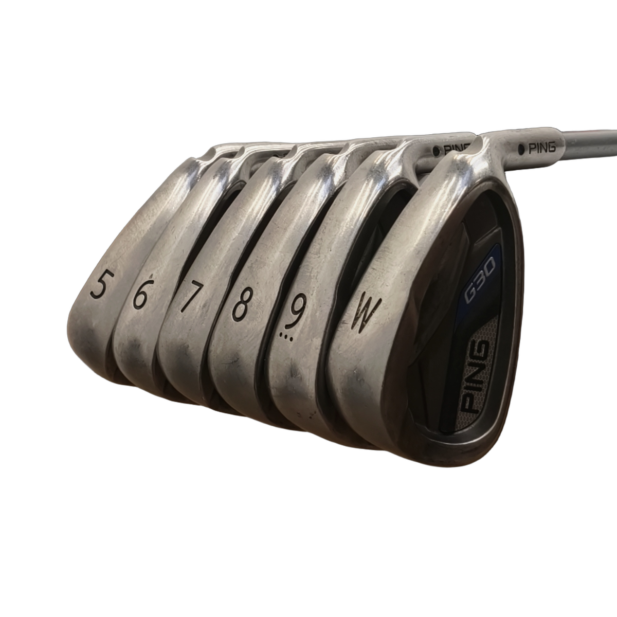 PING G30 Jernsæt / 5-PW / Flex A-flex / Grafit [model:birefnet-general] [bg:handrolled]