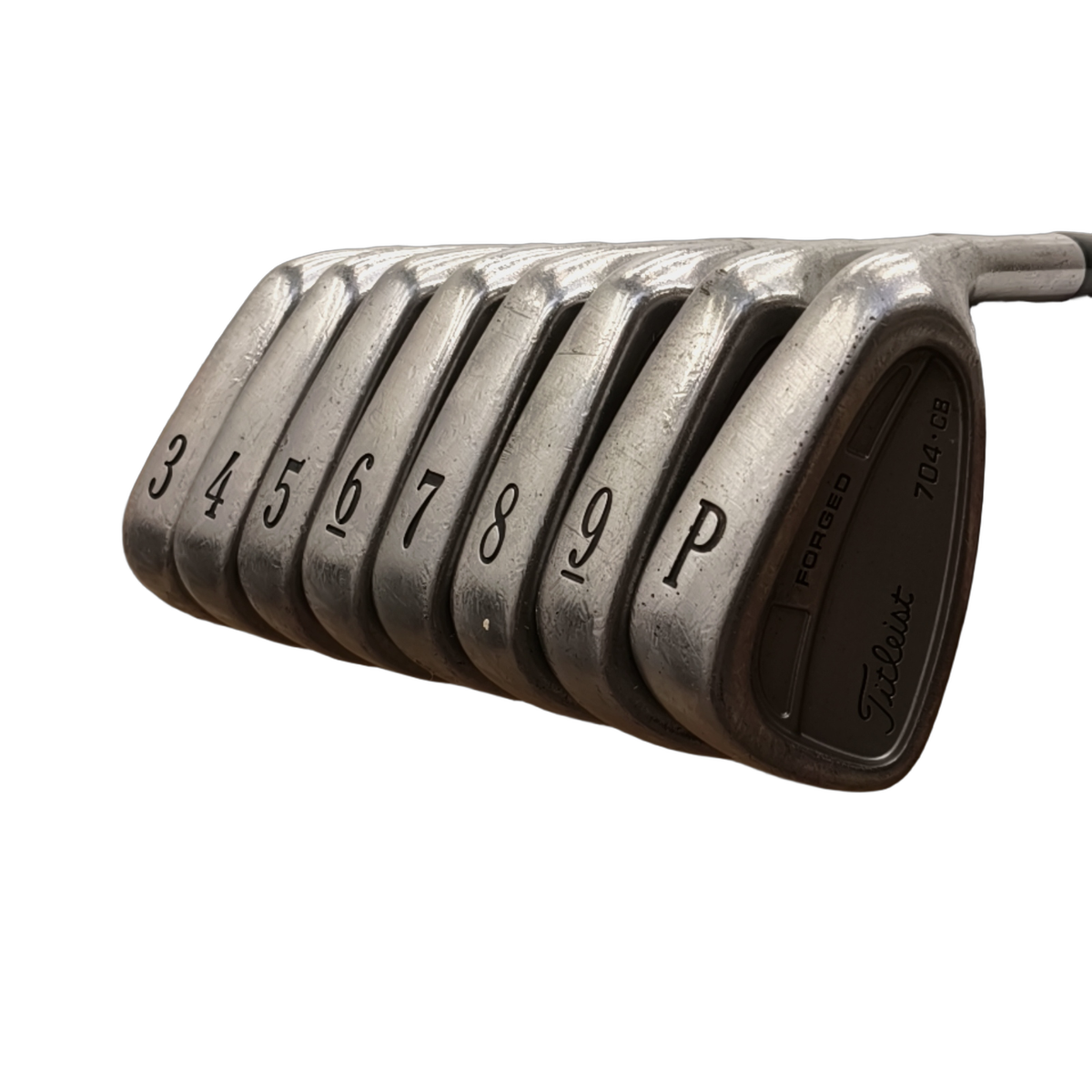 Titleist 704 CB Forged Jernsæt / 3-PW / Flex Regular / Stål [model:birefnet-general] [bg:handrolled]