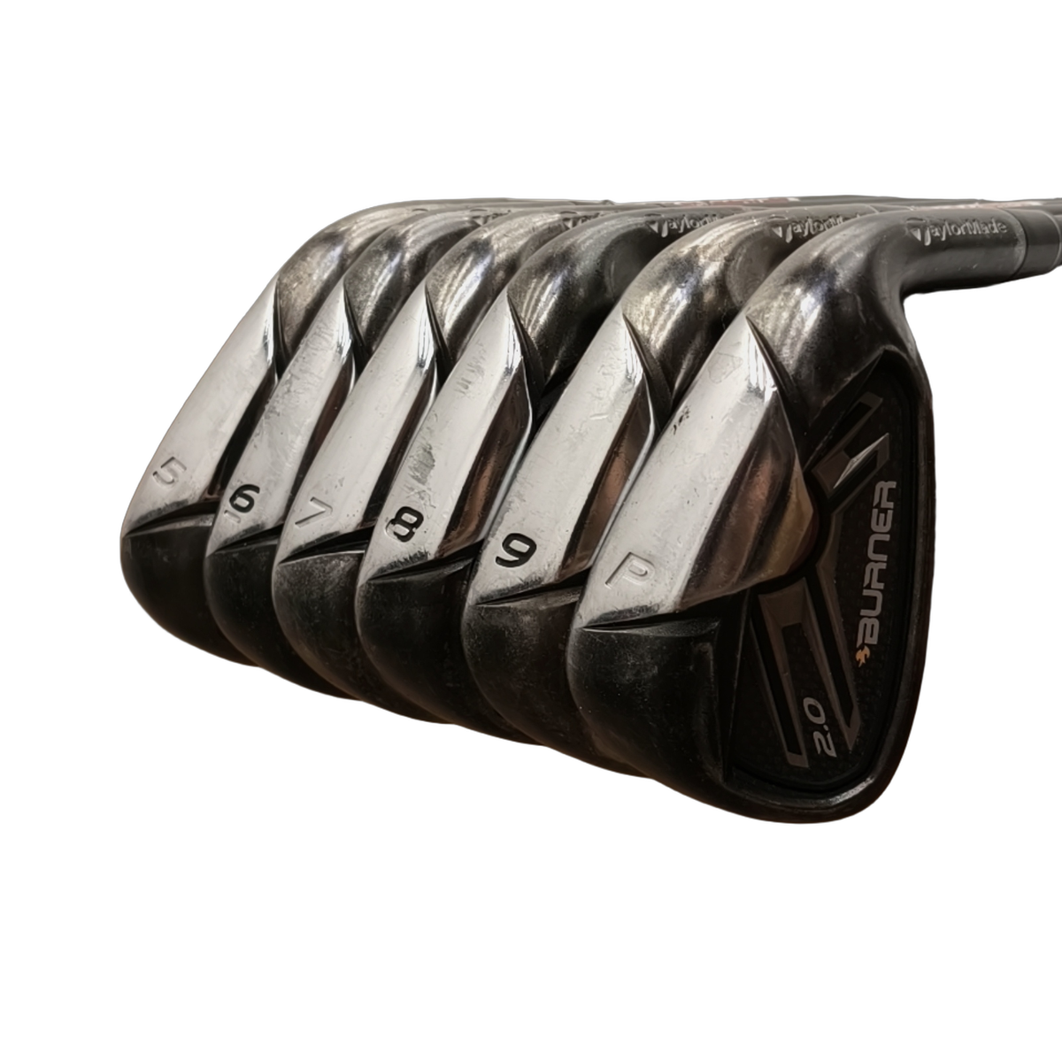 TaylorMade Burner 2.0 Jernsæt / 5-PW / Flex Regular / Grafit [model:birefnet-general] [bg:handrolled]