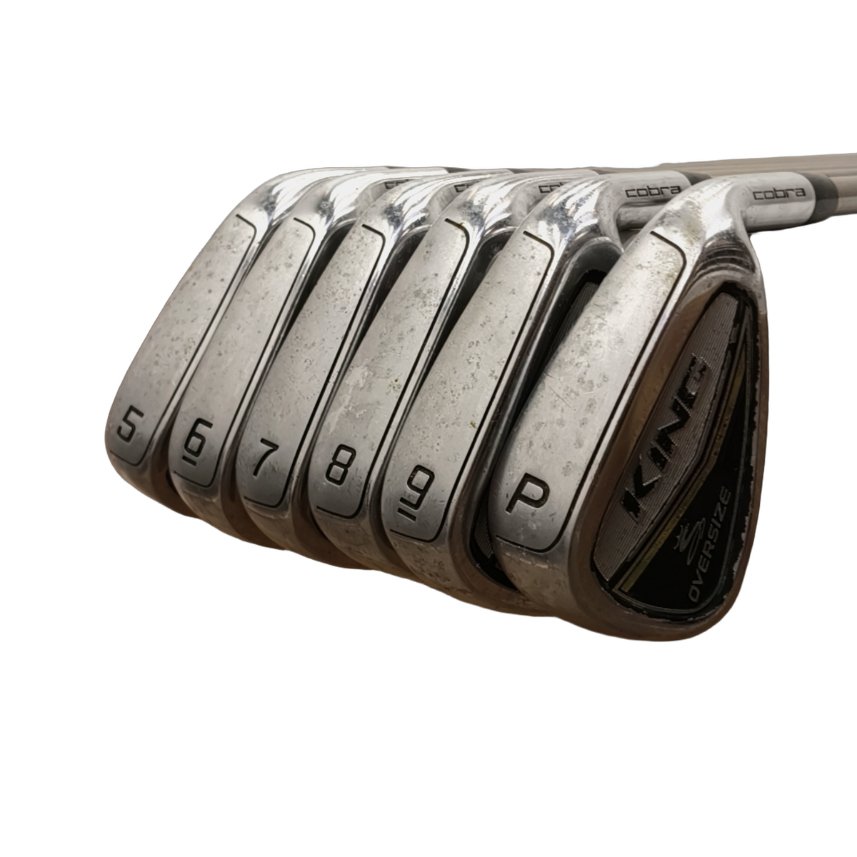 Cobra King Oversize Jernsæt / 5-PW / Flex A-flex / Grafit [model:birefnet-general] [bg:handrolled]