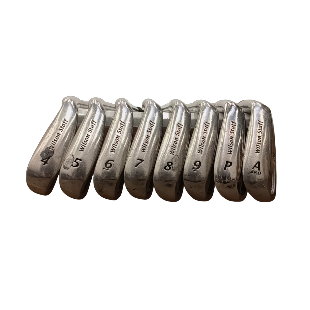 Wilson DI9 Jernsæt / 4-PW+AW  / Flex Regular / Grafit [model:birefnet-general] [bg:handrolled]