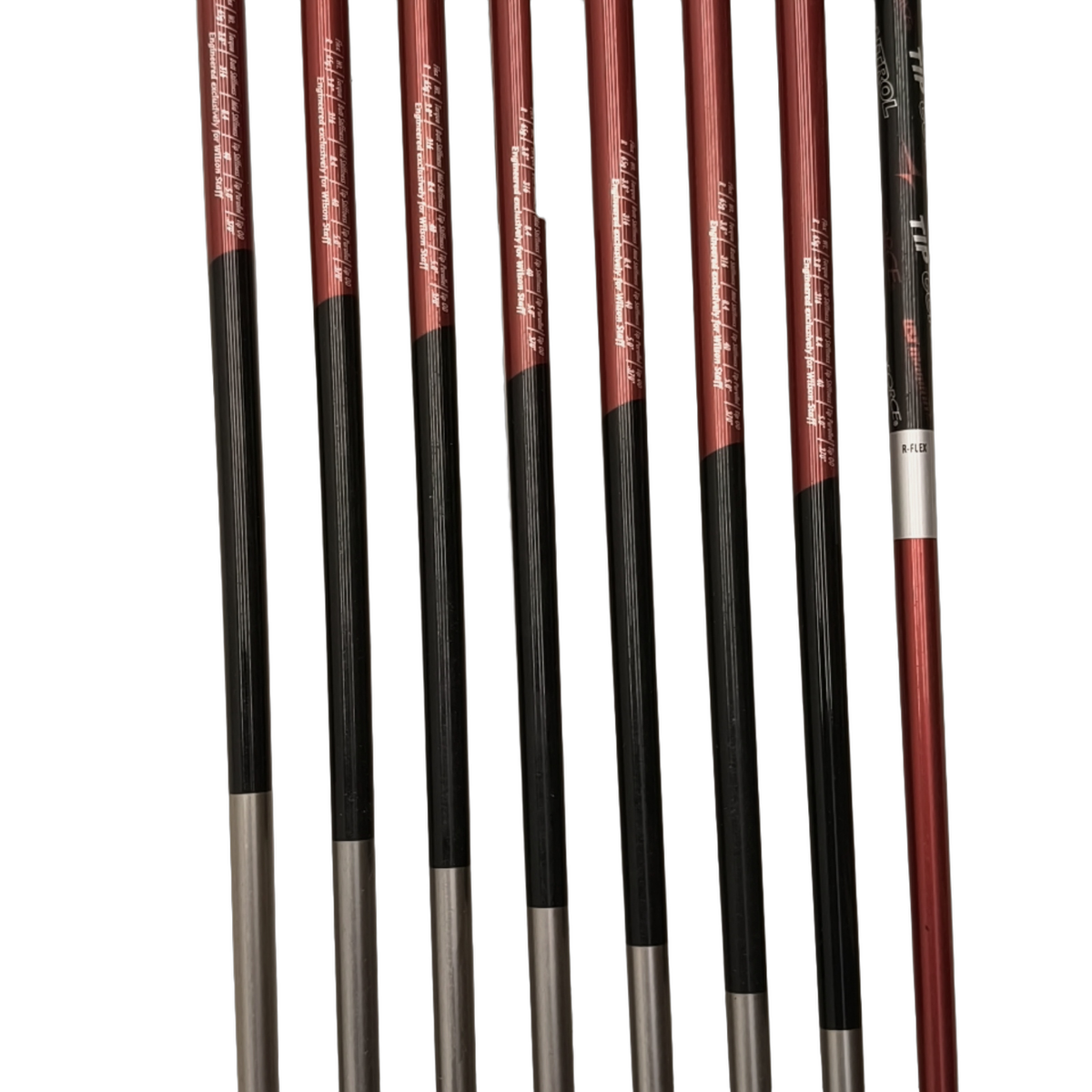 Wilson DI9 Jernsæt / 4-PW+AW  / Flex Regular / Grafit [model:birefnet-general] [bg:handrolled]
