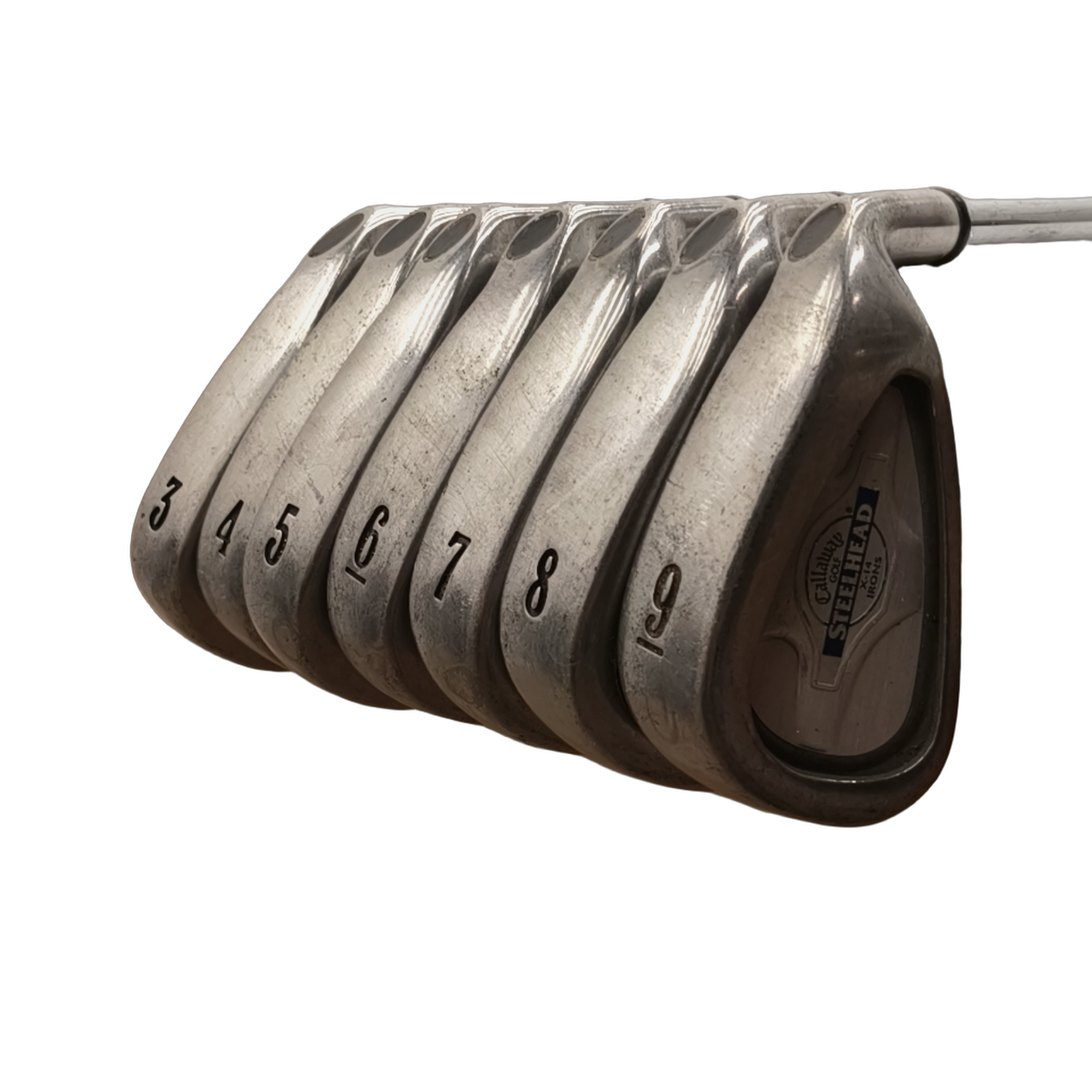 Callaway Steelhead X-14 Jernsæt / 3-9i / Flex Regular / Stål [model:birefnet-general] [bg:handrolled]