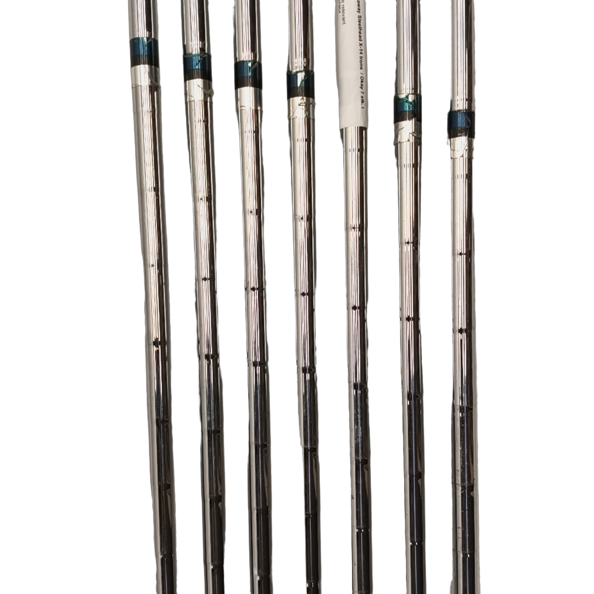 Callaway Steelhead X-14 Jernsæt / 3-9i / Flex Regular / Stål [model:birefnet-general] [bg:handrolled]