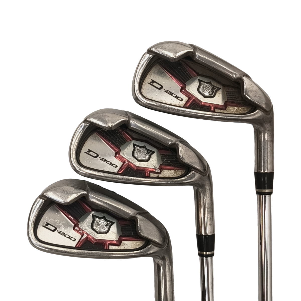 Wilson D200 Jernsæt / 6-PW / Flex Uniflex / Stål [model:birefnet-general] [bg:handrolled]
