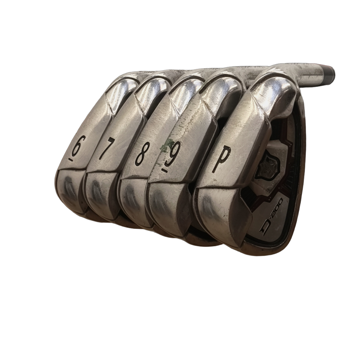 Wilson D200 Jernsæt / 6-PW / Flex Uniflex / Stål [model:birefnet-general] [bg:handrolled]