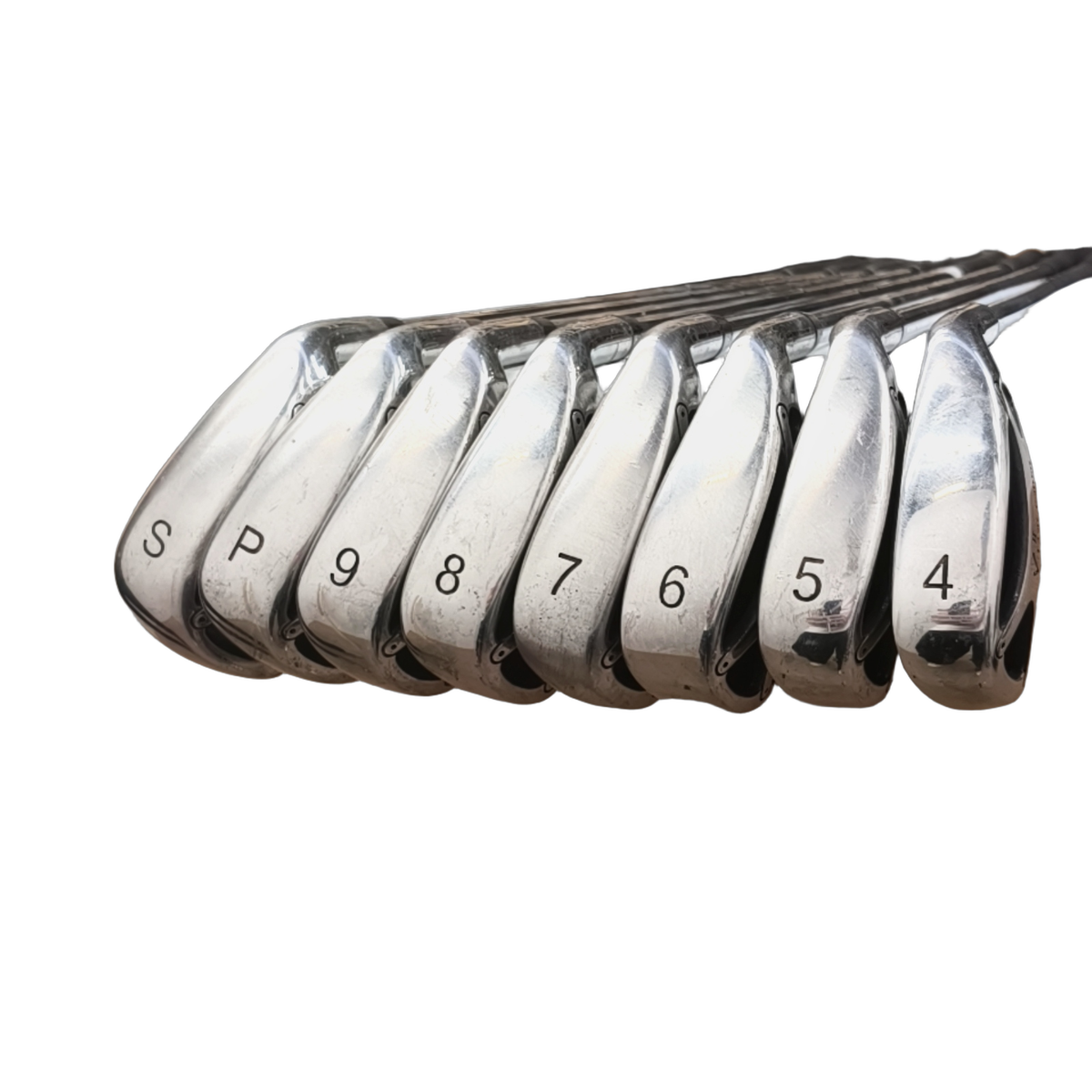 V Tour Power II Jernsæt / 4-PW+SW / Flex Regular / Stål [model:birefnet-general] [bg:handrolled]