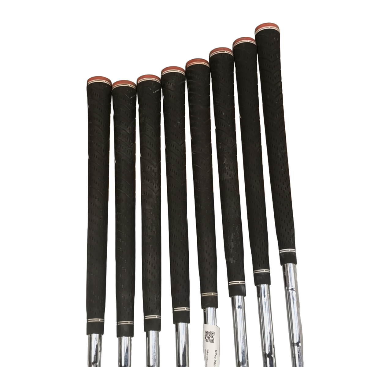 V Tour Power II Jernsæt / 4-PW+SW / Flex Regular / Stål [model:birefnet-general] [bg:handrolled]