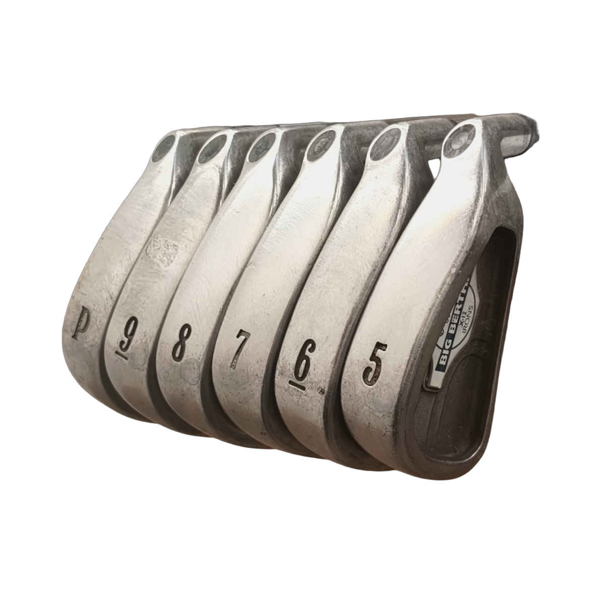 Callaway Big Bertha X-12 Jernsæt / 5-PW / Flex Stiff / Grafit [model:birefnet-general] [bg:handrolled]