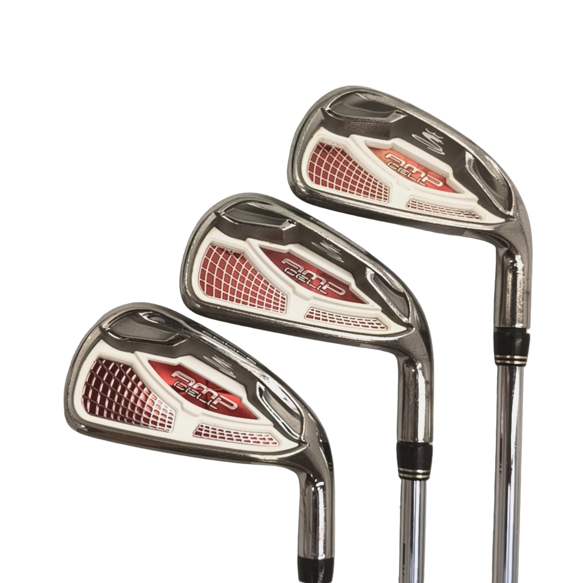 Cobra AMP Cell Jernsæt / 4-PW / Flex Regular / Stål [model:birefnet-general] [bg:handrolled]