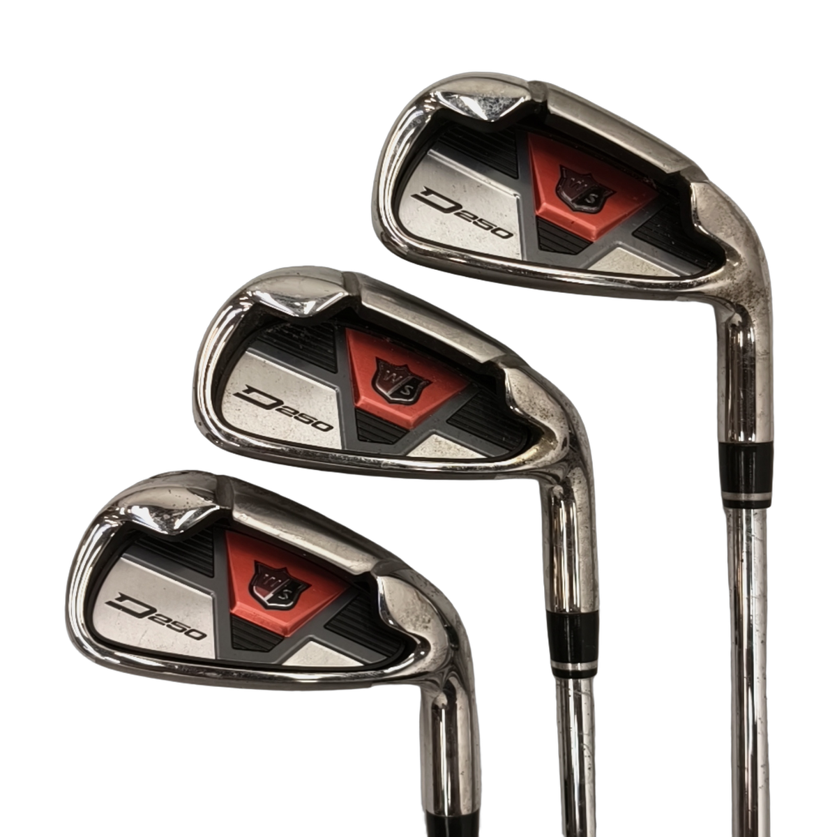 Wilson Staff D250 Jernsæt / 5-PW+SW / Flex Uniflex / Stål [model:birefnet-general] [bg:handrolled]