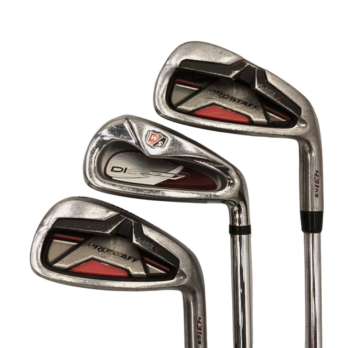 Wilson Prostaff HDX Jernsæt / 6-PW+SW / Flex Uniflex / Stål [model:birefnet-general] [bg:handrolled]